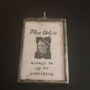 PENDANT “Most Likely to....” Vintage-Style Pendant